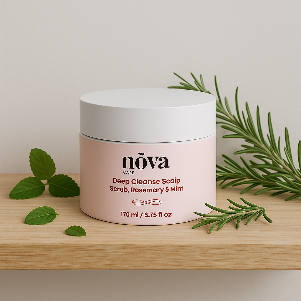 Deep Cleanse Scalp Scrub, Rosemary & Mint