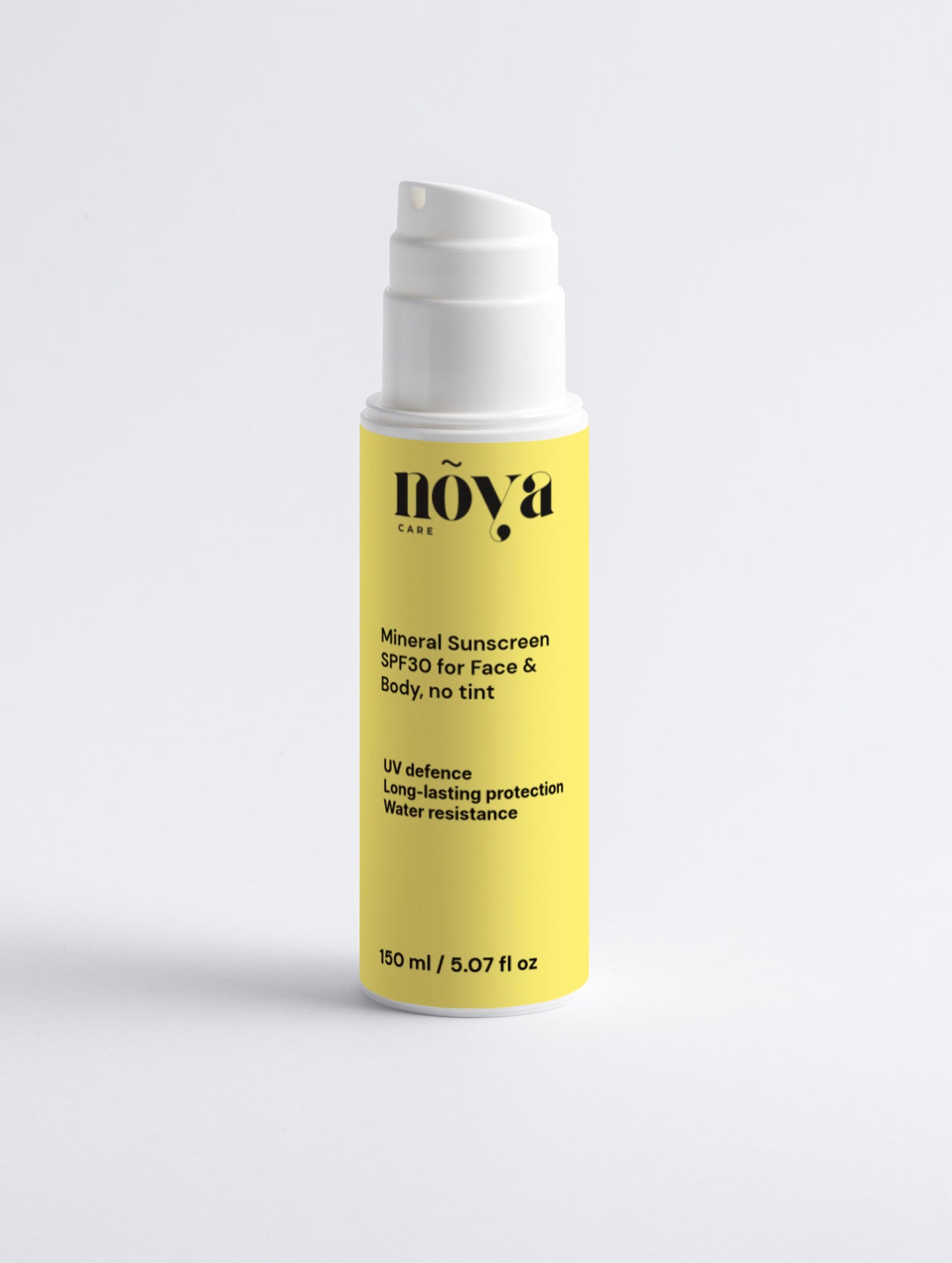 Mineral Sunscreen SPF30 for Face & Body, no tint