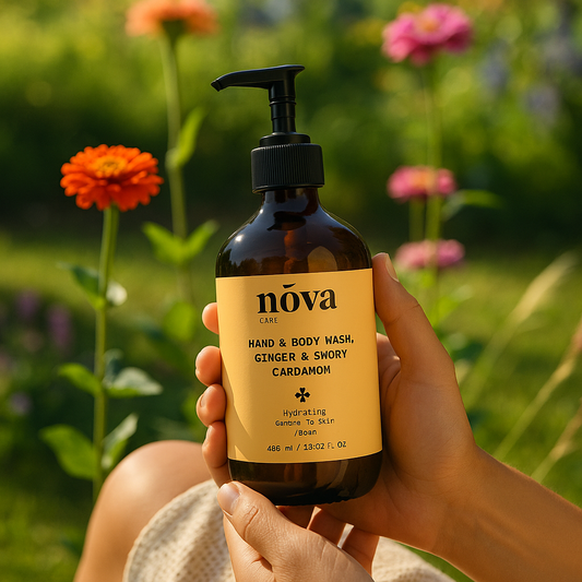 Hand & Body Wash, Ginger & Smoky Cardamom